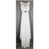 Image 2 : IVORY 2PC ANGELA & ALISON DESIGNER BRIDAL GOWN;
