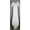 Image 2 : IVORY LACE MAGGIE DESIGNER BRIDAL GOWN; SIZE 14