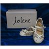 Image 1 : IVORY/ LACE JOLENE TODDLER FORMAL SHOES; SIZE 7