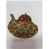 Image 1 : TEAPOT RHINESTONE BROOCH