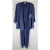 Image 1 : NAVY BLUE JOLENE DESIGNER FORMAL PANT SUIT;