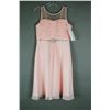 Image 1 : BABY PINK JOLENE DESIGNER FORMAL DRESS; SIZE 14