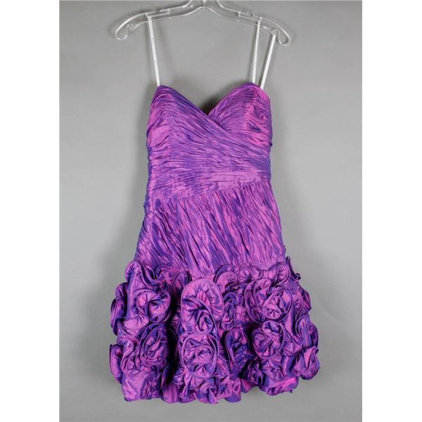 PURPLE JORA FORMAL DESIGNER DRESS; SIZE S