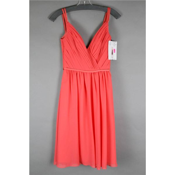 RED/ ORANGE MAGENTA SORELLA VITA FORMAL DESIGNER