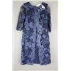 Image 1 : NAVY BLUE LACE JOLENE FORMAL DESIGNER DRESS W/