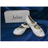 Image 1 : WHITE JOLENE TODDLERS FORMAL BALLET SLIPPER SHOES;