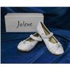 Image 1 : WHITE JOLENE CHILDREN'S FORMAL BALLET SLIPPER SHOES
