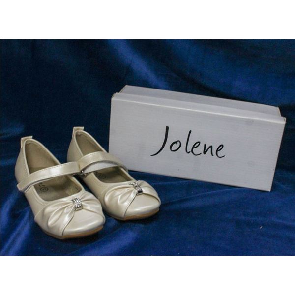 IVORY JOLENE CHILDREN'S FORMAL BALLET SLIPPER SHOES