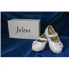 Image 1 : WHITE JOLENE TODDLERS FORMAL BALLET SLIPPER SHOES