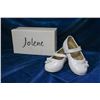 Image 1 : WHITE JOLENE TODDLERS FORMAL BALLET SLIPPER SHOES