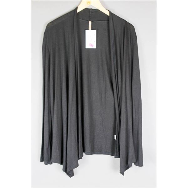 BLACK JULIA IMPEX FORMAL OPEN FRONT DESIGNER