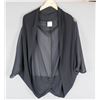 Image 1 : BLACK/ SHEER LASANIA DESIGNER WOMEN'S SHRUG TOP;
