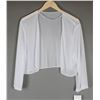 Image 1 : WHITE SHEER JOLENE DESIGNER BOLERO WOMEN'S
