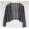 Image 1 : BLACK SHEER JOLENE DESIGNER BOLERO WOMEN'S