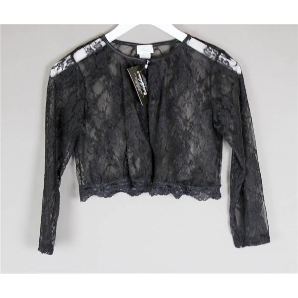 BLACK LACE DK FASHION FORMAL DESIGNER