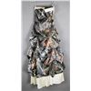 Image 1 : GREEN CAMO FORMAL BRIDAL GOWN; SIZE 8