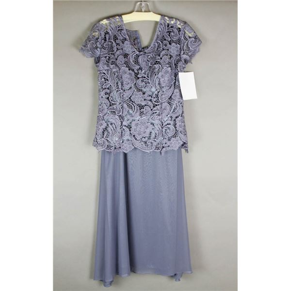 FLINT COLOR JOLENE FORMAL DESIGNER DRESS;