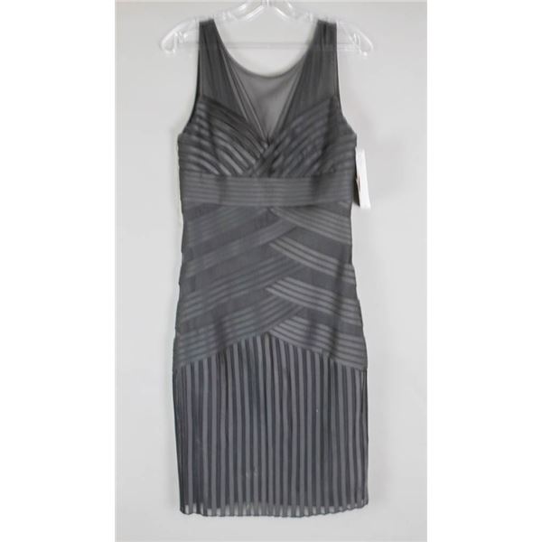 BLACK & SHEER JS GROUP FORMAL DESIGNER DRESS;