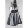 Image 1 : BLACK/ SILVER JOLENE FORMAL DESIGNER DRESS;