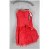 Image 1 : RED JOLENE FORMAL DESIGNER DRESS;