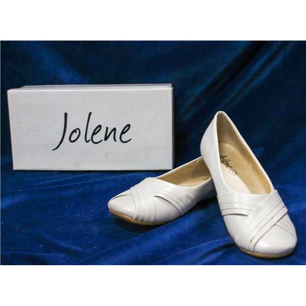 IVORY JOLENE CHILDREN'S BRIDAL BALLET SHOES;