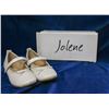 Image 1 : IVORY JOLENE CHILDREN'S BRIDAL BALLET SHOES;