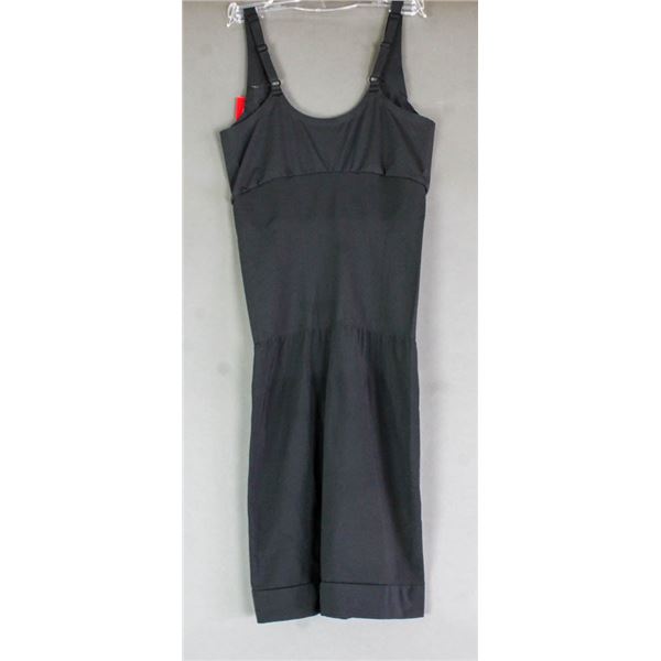 SPANX OPEN BUST FULL SLIP; BLACK - SIZE SMALL