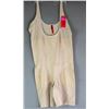 Image 1 : SPANX OPEN BUST MID-THIGH BODY SUIT; NATURAL-