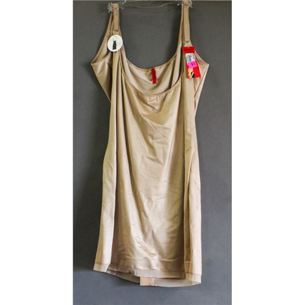 SPANX OPEN BUST SLIP- NUDE; SIZE 3XL