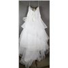Image 2 : IVORY BONNY EMBROIDERED BRIDAL DESIGNER GOWN;