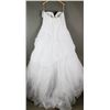 Image 2 : WHITE BONNY EMBROIDERED BRIDAL DESIGNER GOWN;