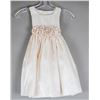 Image 1 : CHAMPAGNE JOLENE CHILDREN'S BRIDAL DRESS; SIZE 2