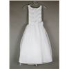 Image 1 : WHITE EMBROIDERED JOLENE YOUTH FORMAL DESIGNER