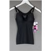 Image 1 : SHAPEEZ UNBELIEVABRA TANKEE- BLACK; SIZE XS "A"