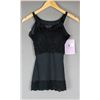 Image 1 : SHAPEEZ UNBELIEVABRA TANKEE- BLACK LACE;