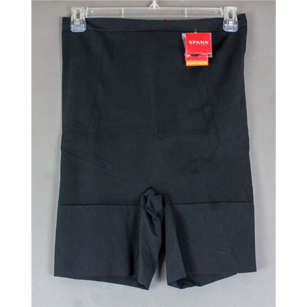 SPANX SHAPEWEAR-HIGH WAISTED MID- THIGH SHORTS ;