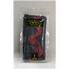 Image 1 : LOOK FROM LONDON O/S HOSIERY; BLACK/ RED SNAKE