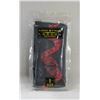Image 1 : LOOK FROM LONDON O/S HOSIERY; BLACK/ RED SNAKE