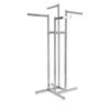 Image 1 : 4 HANGER METAL CLOTHING STAND -STORE FIXTURE