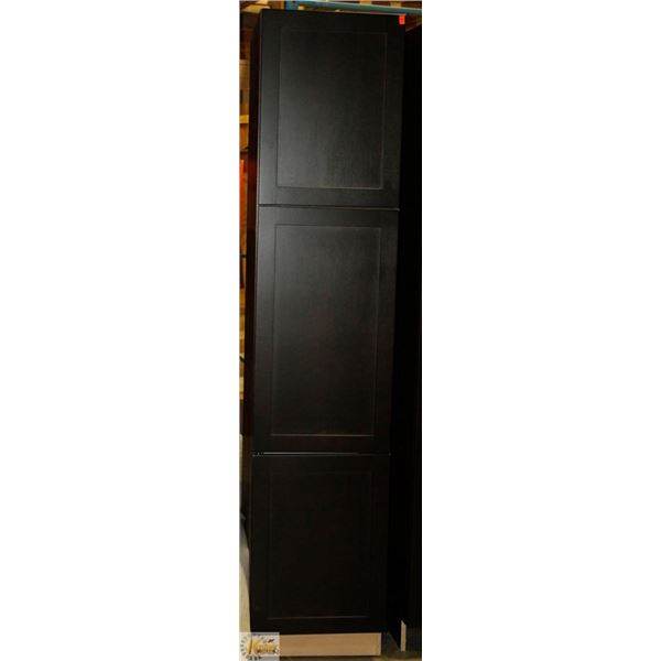 TALL PANTRY 24" D X 18" W X 84" T  C/W 3 RH DOORS