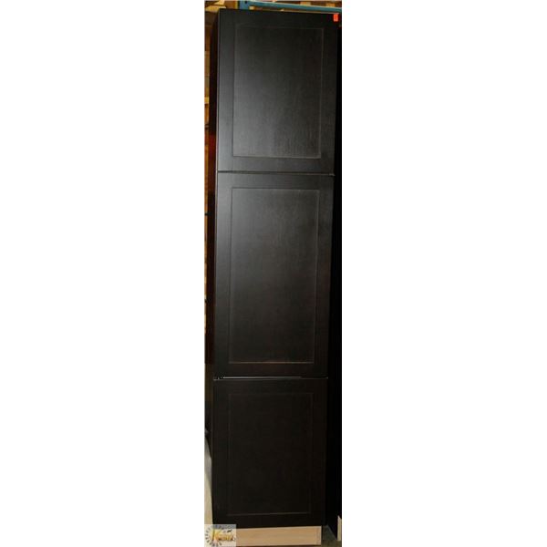 TALL PANTRY 24" D X 18" W X 84" T  C/W 3 RH DOORS