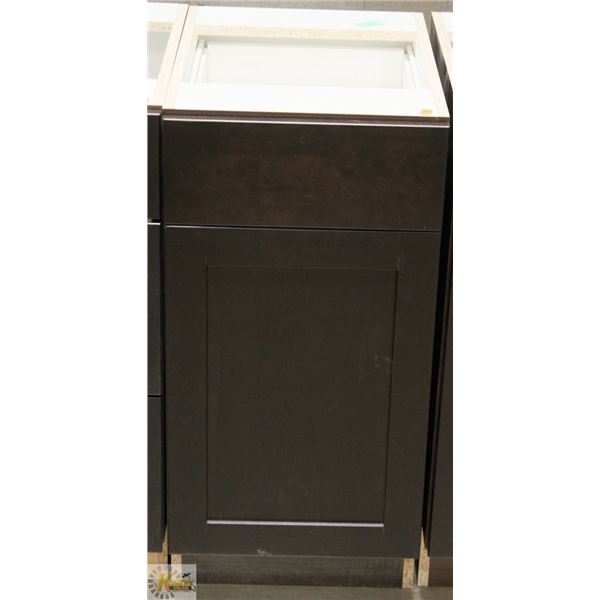 VANITY BASE CAB 15" WIDE WITH TOP DRW AND RH DOOR