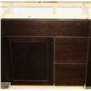 Image 1 : SINK VANITY BASE CAB 30" WIDE WITH BANK DRWS ON
