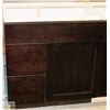 Image 1 : SINK VANITY BASE CAB 30" WIDE WITH BANK DRWS ON
