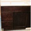 Image 1 : SINK VANITY BASE CAB 30" WIDE WITH BANK DRWS ON