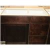 Image 1 : SINK VANITY BASE CAB 36" WIDE WITH BANK DRWS ON