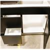 Image 2 : SINK VANITY BASE CAB 36" WIDE WITH BANK DRWS ON