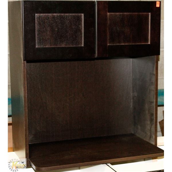 MICRO/TV CAB 27"W X 30"T X 18"D EXT SHELF AND