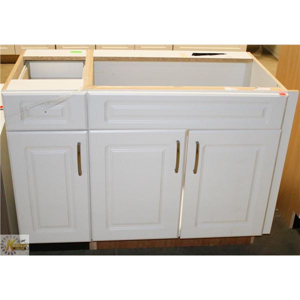 30" W SINK VANITY CAB AND 12" WIDE VANITY BASE CAB