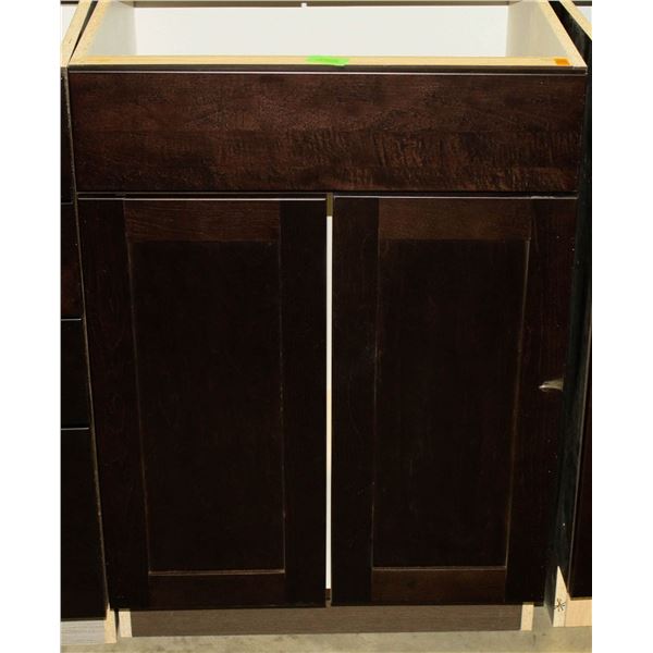 SINK BASE CABINET 24" WIDE C/W 2 DOORS